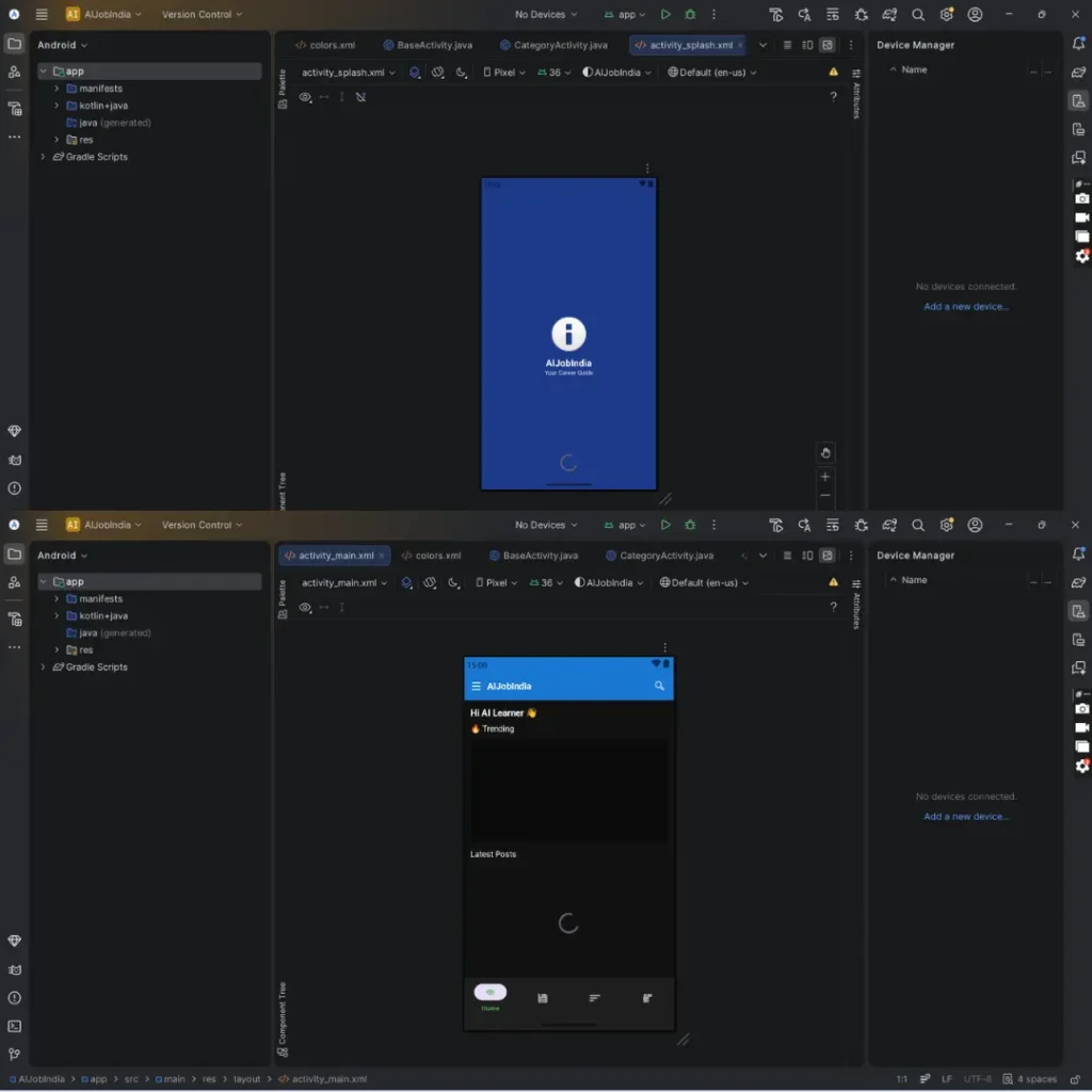 aijobindia app project view